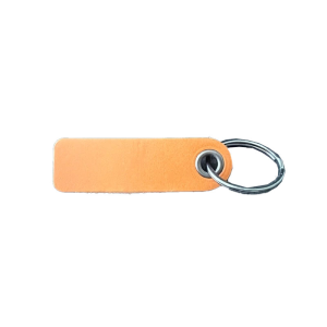 Leather Tag Keychain