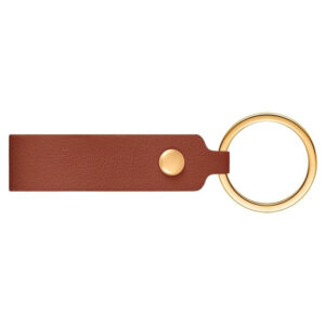 PU Leatherette Tag Keychain
