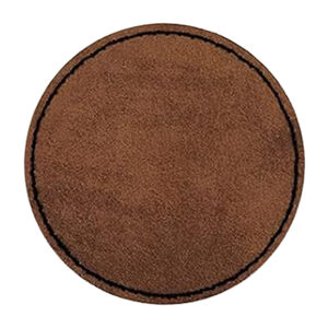 PU Patches – Circle – Coffee PU Patches – Circle – Coffee