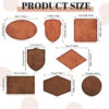 Leatherette Patch Sizes