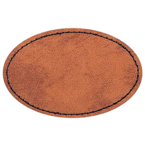 PU Patches – Oval – Khaki – Horizontal PU Patches – Oval – Khaki – Horizontal