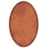 Leatherette Patch - Oval - Vertical