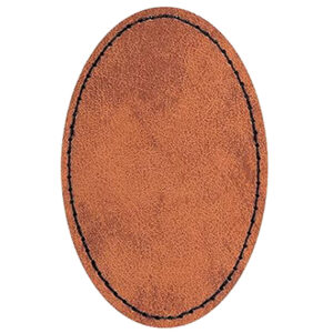 PU Patches – Oval – Khaki – Vertical PU Patches – Oval – Khaki – Vertical
