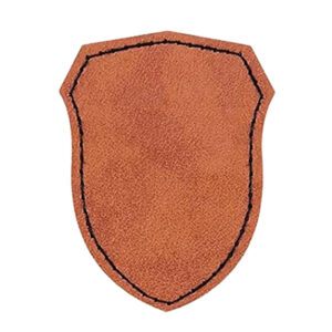 PU Patches – Victorian Shield – Khaki PU Patches – Victorian Shield – Khaki