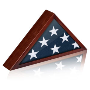Flag Display Case - Red