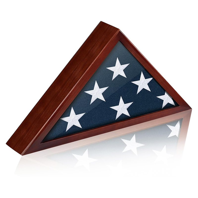 Flag Display Case - Red