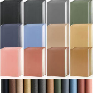 Leatherette Notebook - 12 Colors