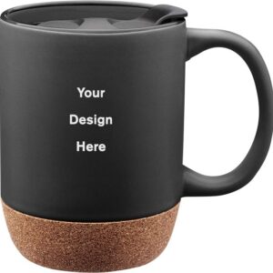 Ceramic Mugs with Cork Bottom