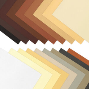 Faux Leather Sheets - Browns