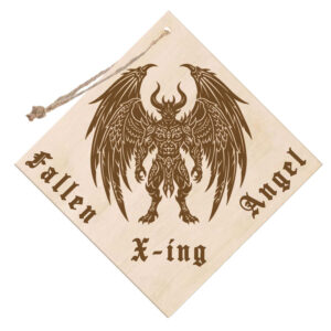 Halloween Sign - Fallen Angel