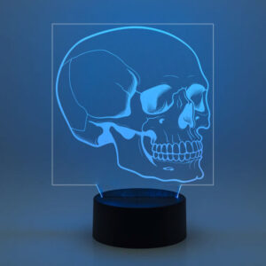 Halloween Glow Display - Skull
