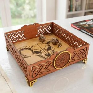 Dice Arena Tray - Demon Skull