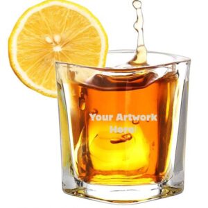 Shot Glass - Square - Heavy Base