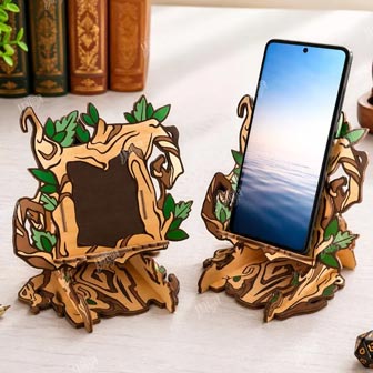 Ancient Forest Phone Stand