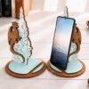 Ice Dragon's Frozen Realm Phone Stand