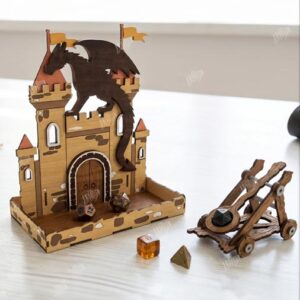 Catapult Dice Thrower - Dragon Defense